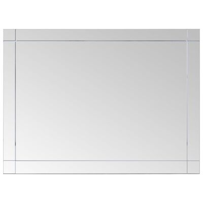 vidaXL Espejo de pared vidrio 60x50 cm