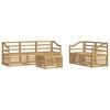 vidaXL Juegos de sof&aacute;s Madera de Acacia S&oacute;lida