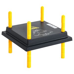 vidaXL Placa calefactora para pollitos y patitos 25x25 cm