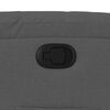 vidaXL Sill&oacute;n reclinable elevable de tela gris oscuro