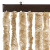 vidaXL Cortina mosquitera de chenilla beige 100x220 cm