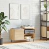 vidaXL Mueble de discos madera de ingeniería roble Sonoma 85x38x48 cm