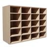vidaXL Zapatero de madera contrachapada color roble 92x30x67,5 cm