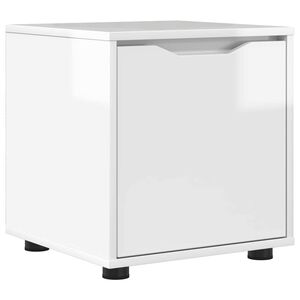 vidaXL Gabinete de Ba&ntilde;o brillante 40,5 x 40 x 44 cm