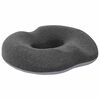 vidaXL Almohada para el asiento Gris oscuro 42 x 36,5 x 8 cm
