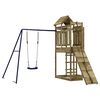 vidaXL Parque infantil de exterior madera de pino impregnada