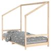 vidaXL Estructura de cama para ni&ntilde;os madera maciza de pino 90x200 cm