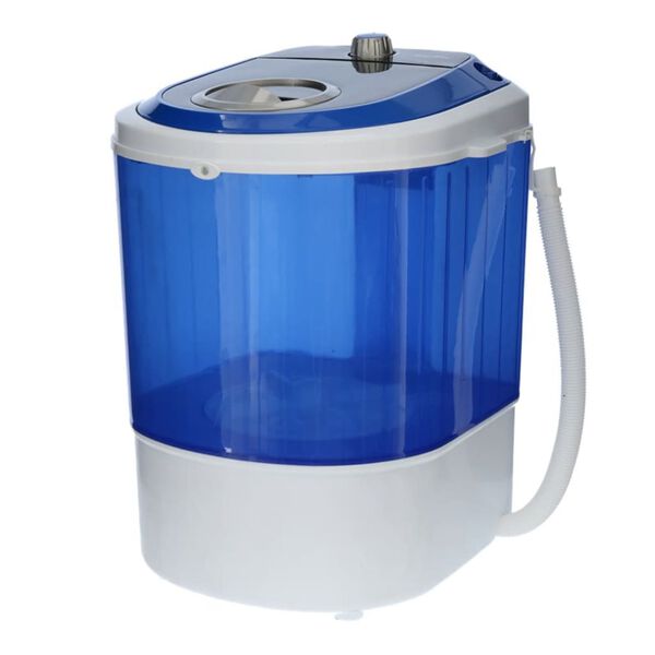 Mestic Lavadora port&aacute;til MW-100 azul y blanco 180 W