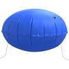 vidaXL Almohada para piscina sobre el suelo Azul &Oslash; 300 cm PVC