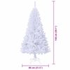 vidaXL &Aacute;rbol de Navidad artificial con 150 LED 150 cm PVC y Acero