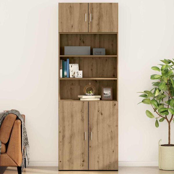 vidaXL Mueble de pared Roble artisan 80 x 42.5 x 40 cm