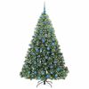 vidaXL &Aacute;rbol de Navidad artificial con 300 LED Verde 180 cm PE y PVC
