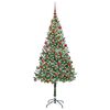 vidaXL &Aacute;rbol de Navidad artificial Verde 180 cm PVC y acero