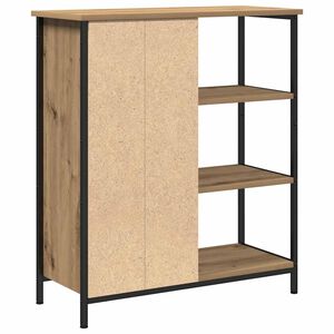 vidaXL Aparador Roble artisan 70 x 30 x 80 cm