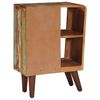 vidaXL Aparador de madera maciza reciclada 55x30x80 cm