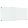 vidaXL Salpicadero de cocina Transparente 120 x 50 cm vidrio templado