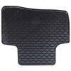 vidaXL Alfombrilla de Coche 4 pcs Negro adecuado para GLC 2016-2022
