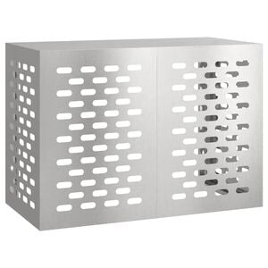 vidaXL Funda para Aire Acondicionado Plateado 100 x 50 x 70 cm