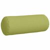vidaXL Cojines Bolster 2 pcs Verde claro Ø 25 x 70 cm tela