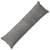 vidaXL Coj&iacute;n HOUTEN Gris Claro 40 x 145 cm Microfibra de forro polar