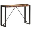 vidaXL Mesa consola de madera maciza reciclada 110x35x76 cm