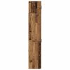 vidaXL Armario de almacenamiento 3 pcs Madera vieja 30 x 42,5 x 225 cm
