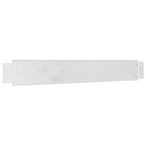 vidaxl Cerca de C&eacute;sped Color Galvanizado 100 x 14 x 0.07 cm