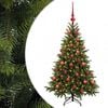 vidaXL &Aacute;rbol de Navidad artificial con bolas 150 cm 150 LED