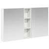 vidaXL Juego de Muebles de Ba&ntilde;o 3 uds. 120 x 14,5 x 70 cm