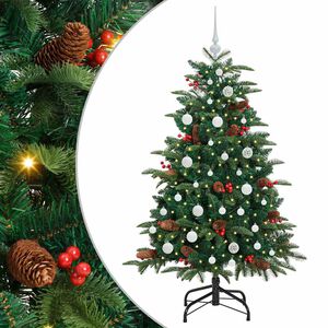 vidaXL &Aacute;rbol de Navidad artificial Verde 150 cm PVC, Metal y Pl&aacute;stico