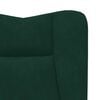 vidaXL sill&oacute;n Verde oscuro 63 x 67 x 94 cm Terciopelo