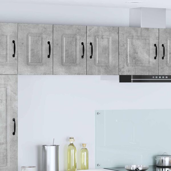 vidaXL Mueble de Cocina Kalmar Gris Concreto 30 x 31 x 40 cm
