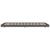 vidaXL Estructura de cama madera maciza de pino gris 90x200 cm