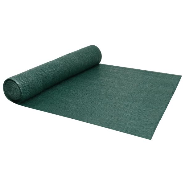 vidaXL Red de privacidad HDPE verde 1x25 m 150 g/m&sup2;