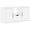 vidaXL Mueble para TV con caj&oacute;n ODDA blanco 79x24x40 cm madera pino
