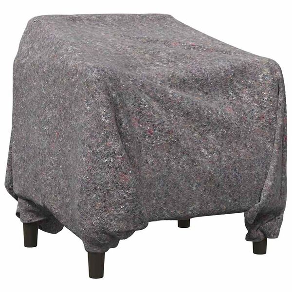 vidaXL Mantas de Mudanza 5 pcs Gris 150 x 200 cm tela