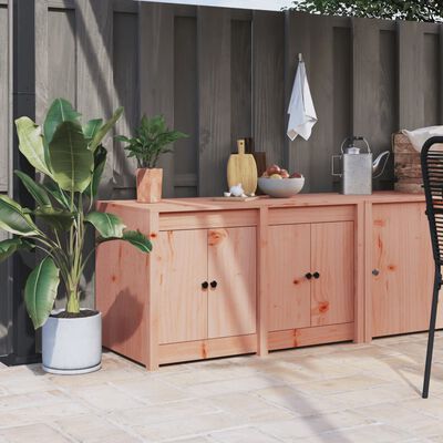 vidaXL Mueble de cocina de exterior madera maciza Douglas 106x55x64 cm