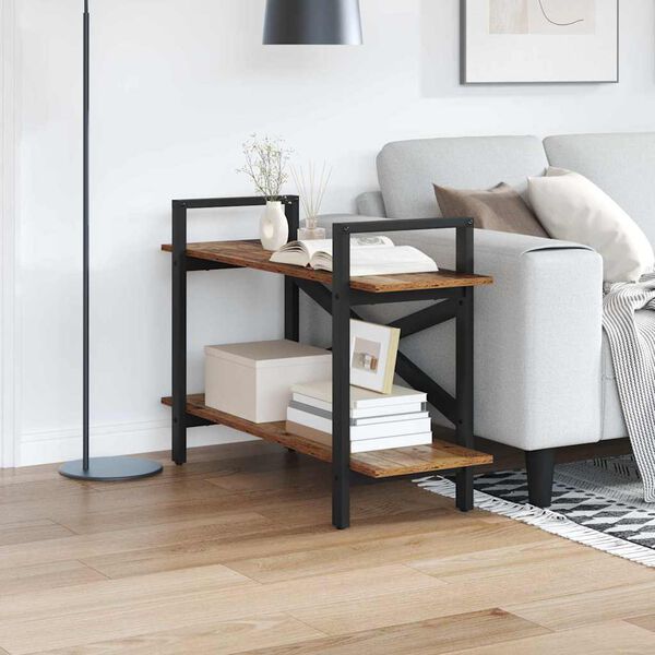 vidaXL Estante de libros Madera Vieja 100 x 33,5 x 64 cm