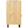 vidaXL Armario SKI Marr&oacute;n Miel 40 x 46 x 81,5 cm Madera de pino macizo