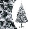 vidaXL &Aacute;rbol de Navidad artificial con nieve PVC verde 300 cm