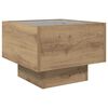 vidaXL Mesa de Caf&eacute; Roble artisan 40 x 40 x 30 cm Madera contrachapada