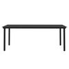 vidaXL Set comedor de jard&iacute;n 7 pzas y cojines rat&aacute;n sint&eacute;tico y vidrio