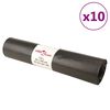 vidaXL Bolsas de basura negras 250 unidades 120 l