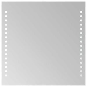 vidaXL Espejo de ba&ntilde;o con LED 30x30 cm