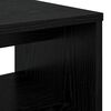 vidaXL Mueble de TV Roble Negro 60 x 35 x 40 cm Madera de ingenier&iacute;a