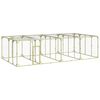 vidaXL Gallinero madera maciza de pino impregnada 800x400x200 cm