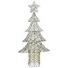 vidaXL &Aacute;rbol de Navidad con 240 LED c&aacute;lido 180 cm Rat&aacute;n