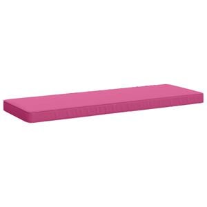 vidaXL Coj&iacute;n para banco de 1 pieza VUGHT 100% Poli&eacute;ster Rosa