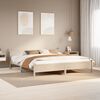 vidaXL Estructura de cama sin colch&oacute;n madera maciza de pino 180x200 cm