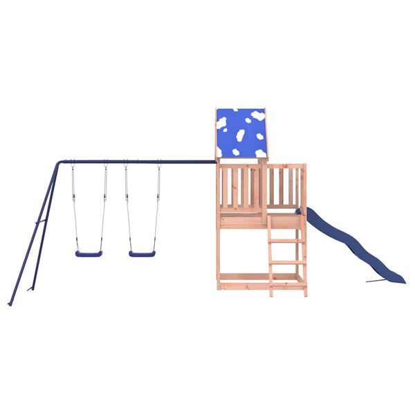 vidaXL Parque infantil de exterior madera maciza Douglas3156935